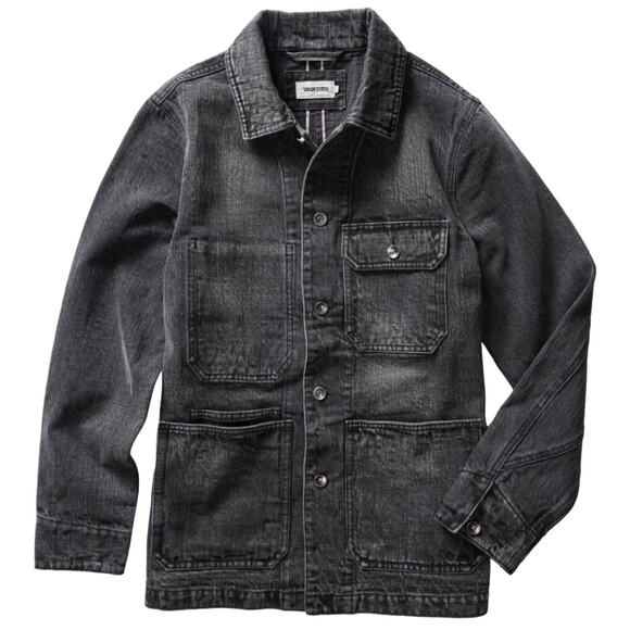 Taylor Stitch Other - Taylor Stitch The Fremont Jacket in Black Selvage Denim, Size 42/L